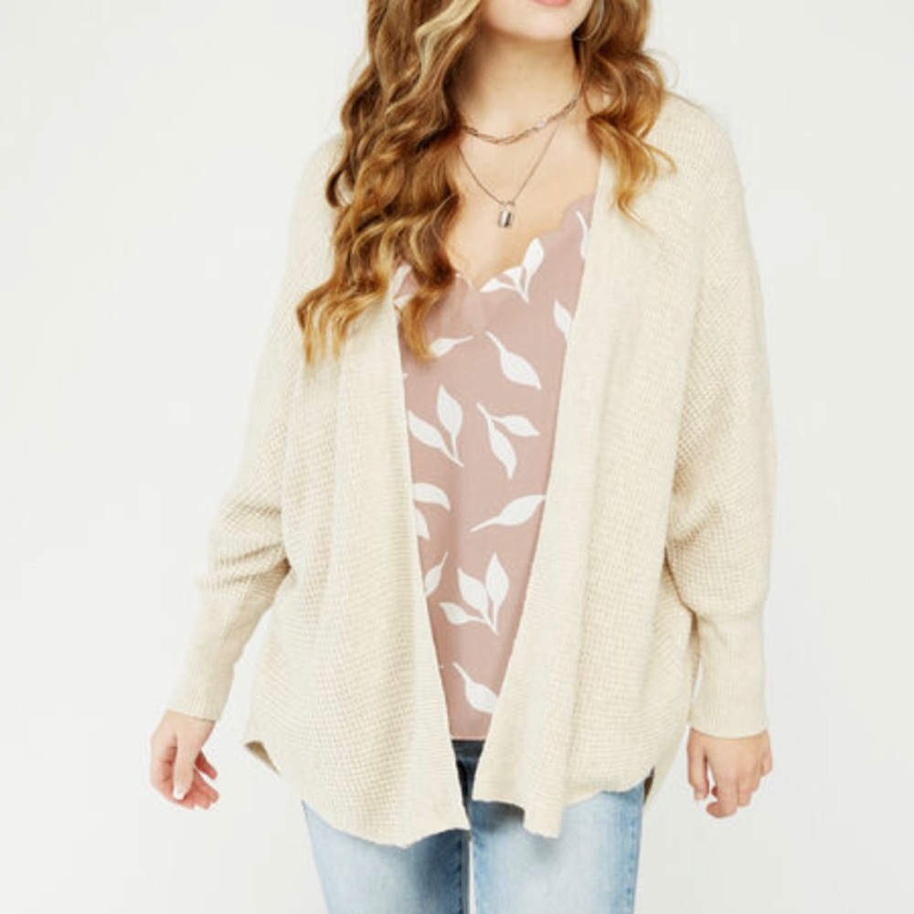 NWT Open Cardigan